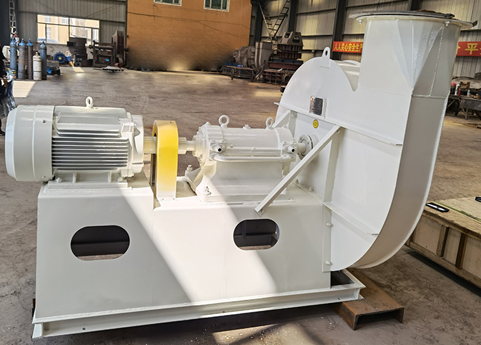 北安象嶼金谷生化科技有限公司定制兩臺(tái)鈦防腐風(fēng)機(jī)